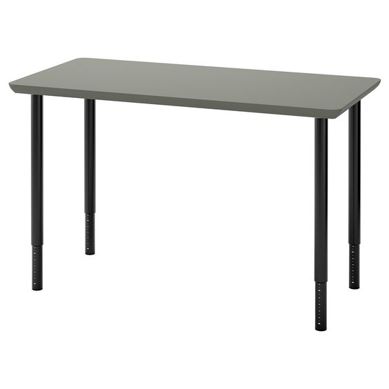 CHÂN BÀN CÓ ĐIỀU CHỈNH OLOV IKEA - ĐEN