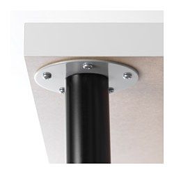 CHÂN BÀN CÓ ĐIỀU CHỈNH OLOV IKEA - ĐEN