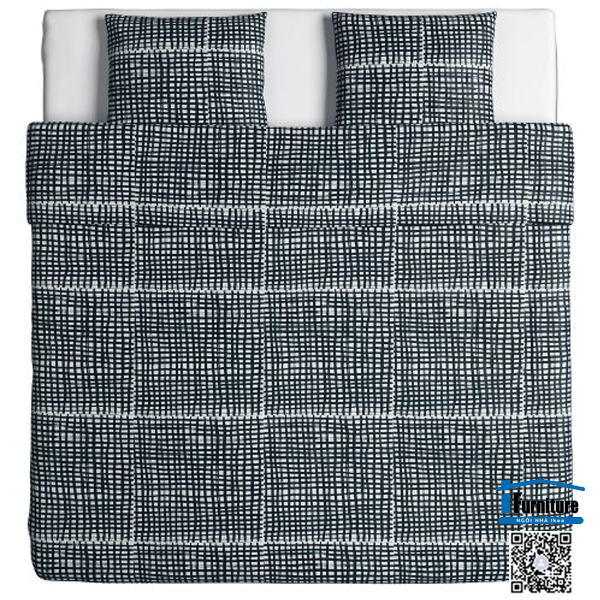 Bộ vỏ chăn gối BJORNLOKA RUTA 240*220 cm