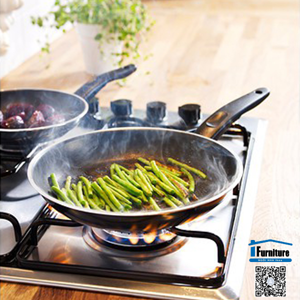 BỘ CHẢO KAVALKAD IKEA - Đen