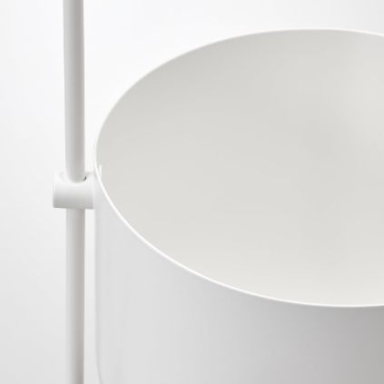 CHẬU TRỒNG CÂY TREO CHILISTRÅN IKEA - TRẮNG 12 cm