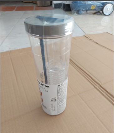 CỐC CÓ ỐNG HÚT UPPLADDA IKEA 0,7 l