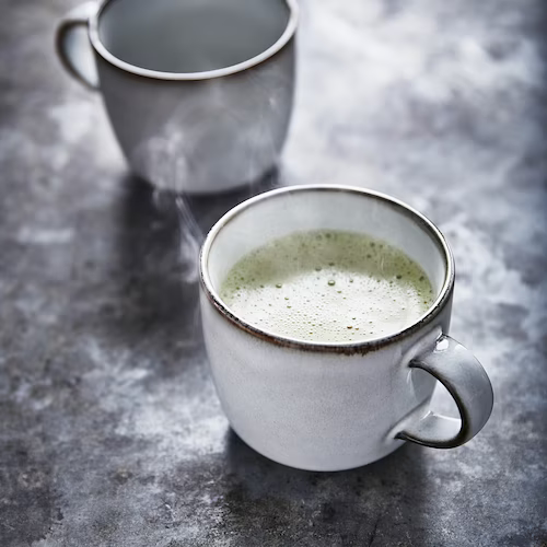 CỐC SỨ GLADELIG IKEA - XÁM TRẮNG 37 cl