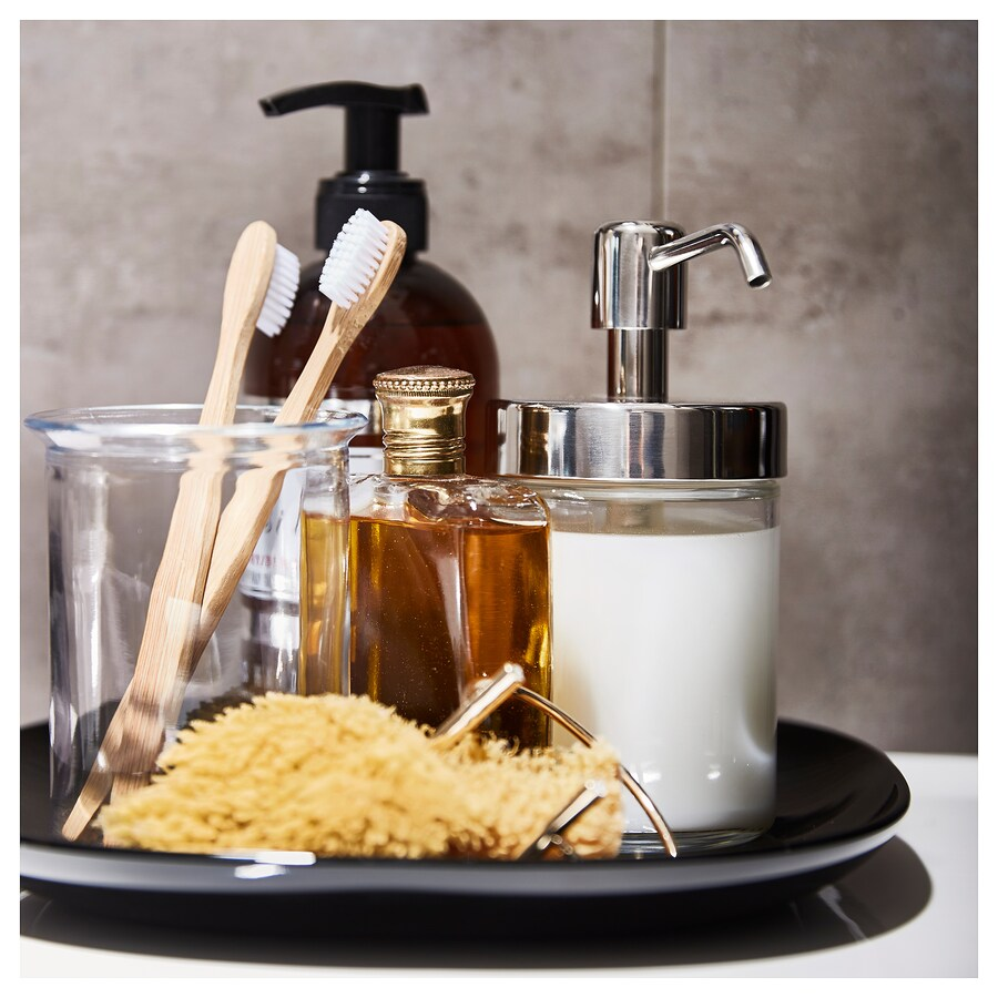 CỐC ĐỰNG BÀN CHẢI ĐÁNH RĂNG VOXNAN IKEA - XÁM ĐEN