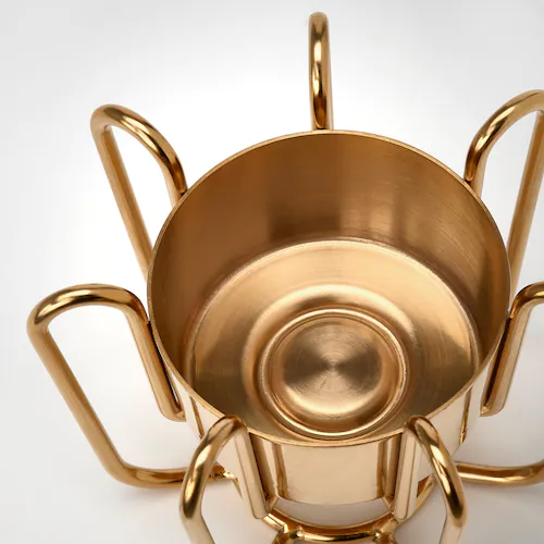 ĐẾ NẾN PÅSTÅDD IKEA - MÀU ĐỒNG 6 cm