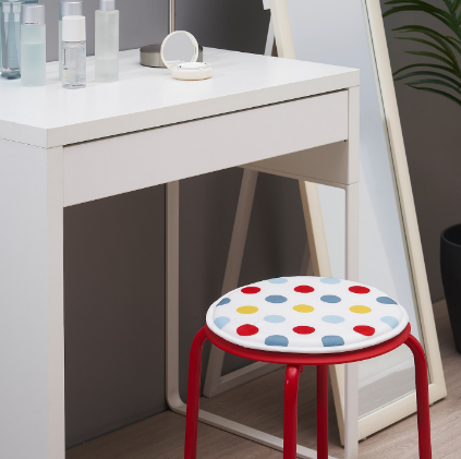 ĐỆM GHẾ BRUKSVARA IKEA - CHẤM BI 31 cm