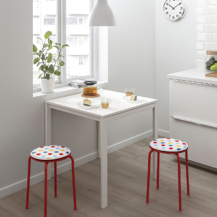 ĐỆM GHẾ BRUKSVARA IKEA - CHẤM BI 31 cm