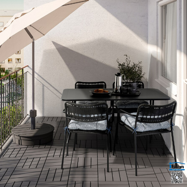 ĐỆM GHẾ KLÖSAN IKEA - Màu xanh ngoài trời( 44x44 cm)