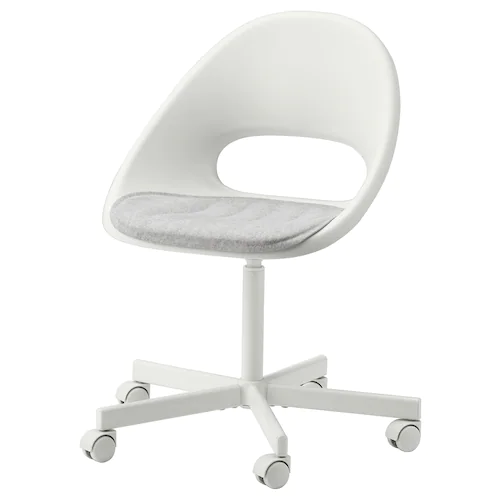 ĐỆM GHẾ  XOAY PYNTEN IKEA - XÁM NHẠT 41x43 cm