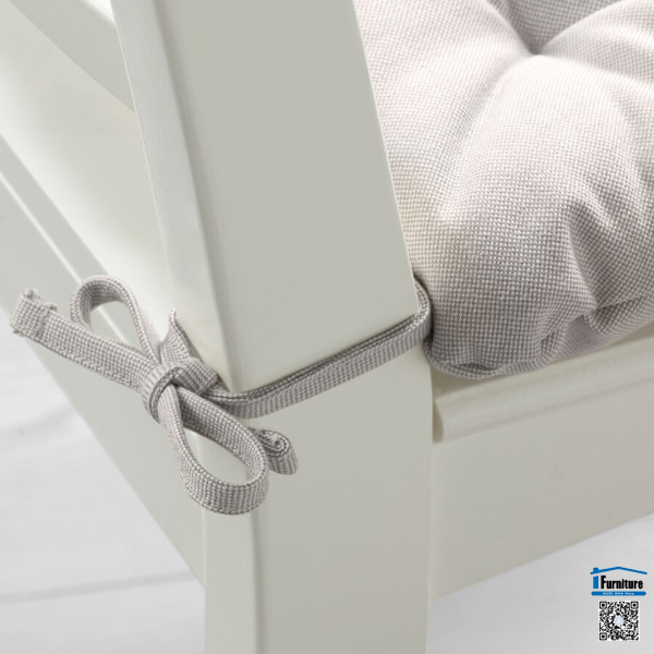 ĐỆM GHẾ VIPPÄRT IKEA - Màu be (38x38x6,5 cm)
