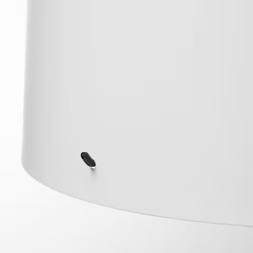 ĐÈN BÀN THỦY TINH BARLAST IKEA - ĐEN/TRẮNG 31 cm