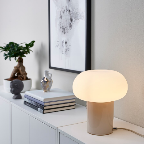 ĐÈN BÀN DEJSA IKEA - TRẮNG 28 cm