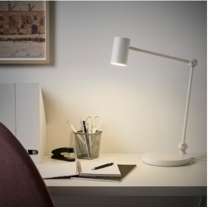 ĐÈN BÀN CÓ SẠC KHÔNG DÂY GRINDEBO IKEA - TRẮNG