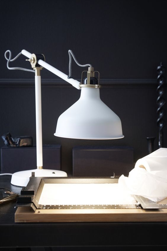 ĐÈN BÀN RANARP IKEA - TRẮNG