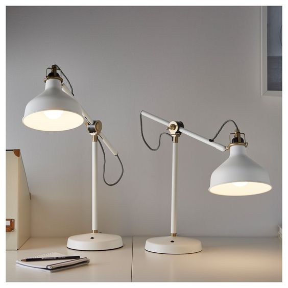 ĐÈN BÀN RANARP IKEA - TRẮNG