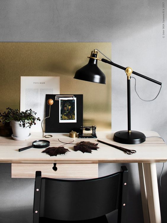 ĐÈN BÀN RANARP IKEA - ĐEN