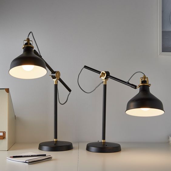 ĐÈN BÀN RANARP IKEA - ĐEN