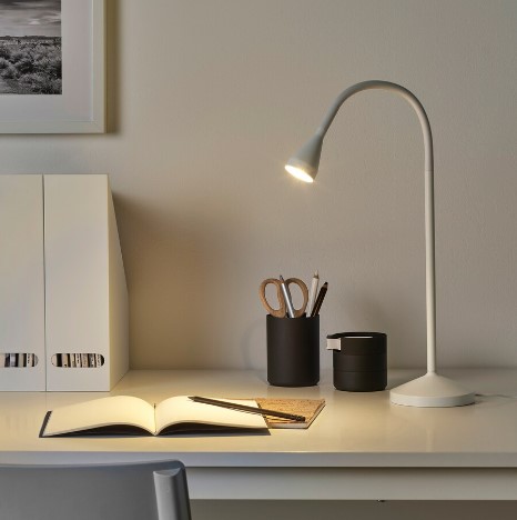 ĐÈN LÀM VIỆC LED NÄVLINGE IKEA - TRẮNG