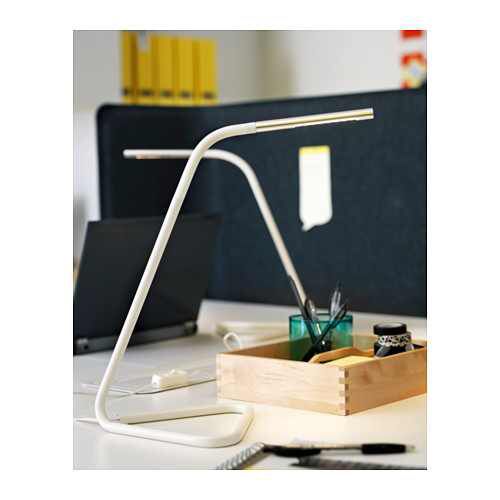 ĐÈN LED LÀM VIỆC HÅRTE IKEA - TRẮNG