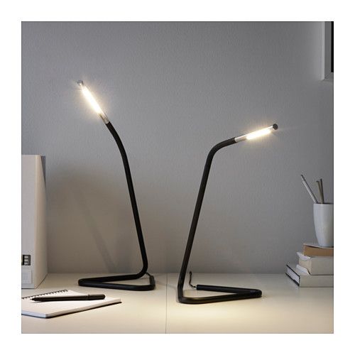 ĐÈN LED LÀM VIỆC HÅRTE IKEA - ĐEN