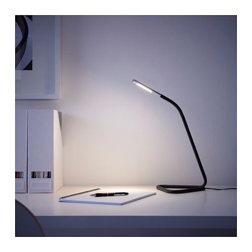 ĐÈN LED LÀM VIỆC HÅRTE IKEA - ĐEN