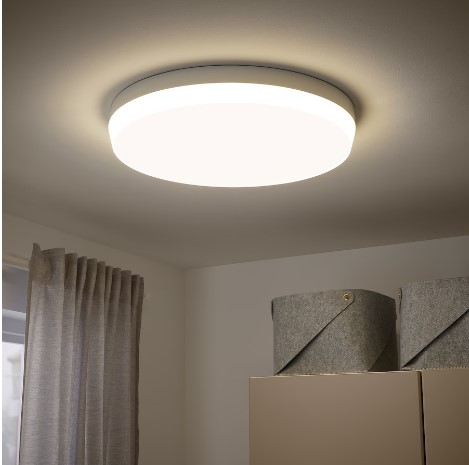 ĐÈN LED ỐP TRẦN BARRSLINGA IKEA - TRẮNG