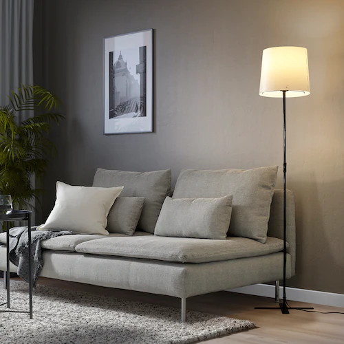 ĐÈN SÀN BARLAST IKEA - ĐEN/TRẮNG 150 cm