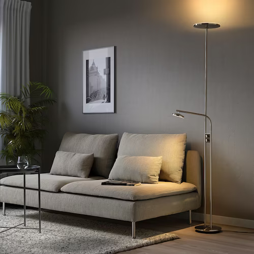 ĐÈN SÀN LED ISJAKT IKEA - TRẮNG 180 cm