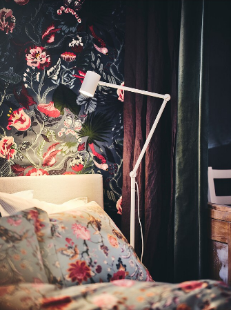 ĐÈN SÀN ĐỌC SÁCH NYMÅNE IKEA - TRẮNG