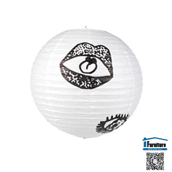 CHAO ĐÈN GIẤY SPRIDD IKEA