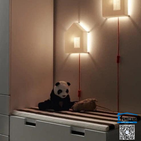 ĐÈN TƯỜNG HÌNH NGÔI NHÀ DRÖMSYN IKEA