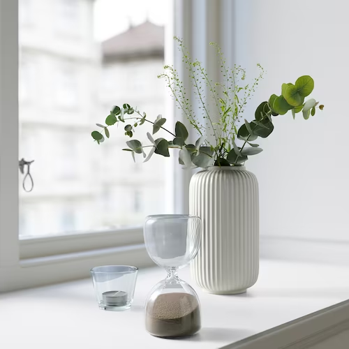 ĐỒNG HỒ CÁT TRANG TRÍ EFTERTÄNKA IKEA - MÀU CÁT 16 cm