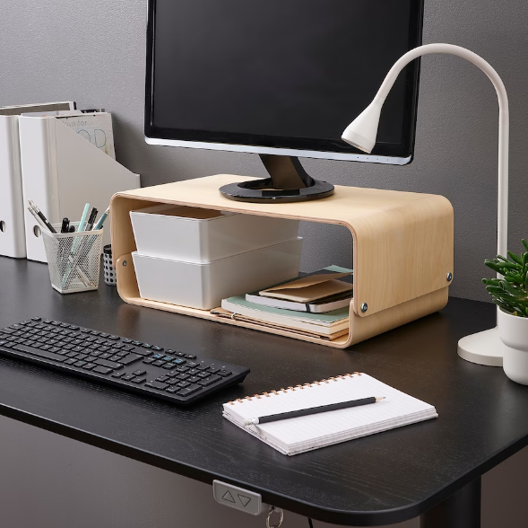 BÀN ĐỠ LAPTOP VATTENKAR IKEA - BẠCH DƯƠNG 52x26 cm