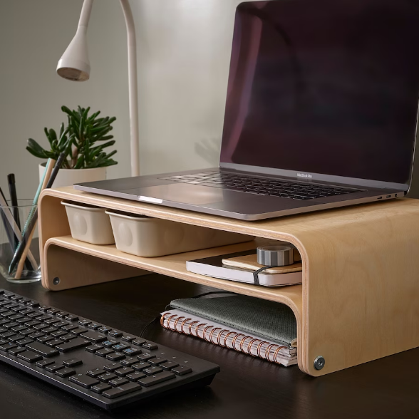 BÀN ĐỠ LAPTOP VATTENKAR IKEA - BẠCH DƯƠNG 52x26 cm