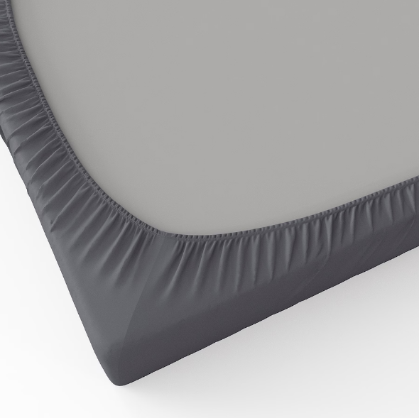 GA TRẢI GIƯỜNG BRUKSVARA IKEA - XÁM ĐEN 150x200 cm