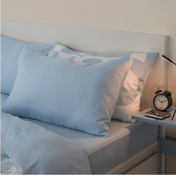 GA TRẢI GIƯỜNG BRUKSVARA IKEA - XANH DA TRỜI 150x200 cm