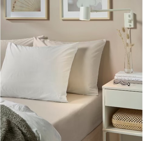 GA TRẢI GIƯỜNG DVALA IKEA - BE 180x200 cm