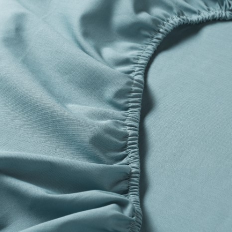 GA TRẢI GIƯỜNG DVALA IKEA - XANH LAM NHẠT 90x200 cm