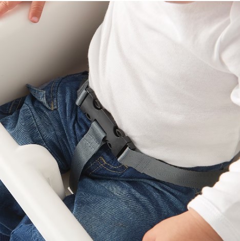 GHẾ ĂN DẶM CÓ MẶT BÀN CHO BÉ ANTILOP IKEA - TRẮNG