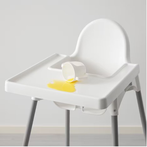 GHẾ ĂN DẶM CÓ MẶT BÀN CHO BÉ ANTILOP IKEA - TRẮNG