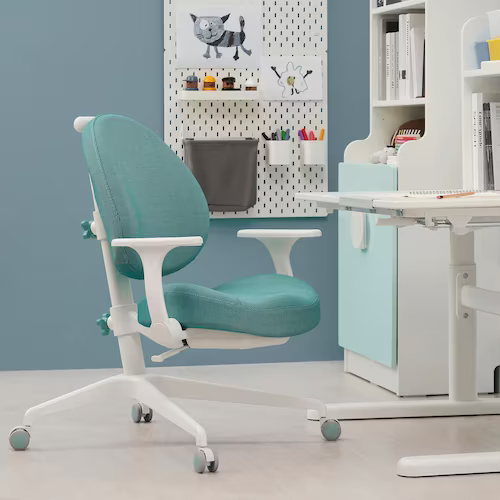 GHẾ BÀNH TRẺ EM GUNRIK IKEA - XANH NGỌC