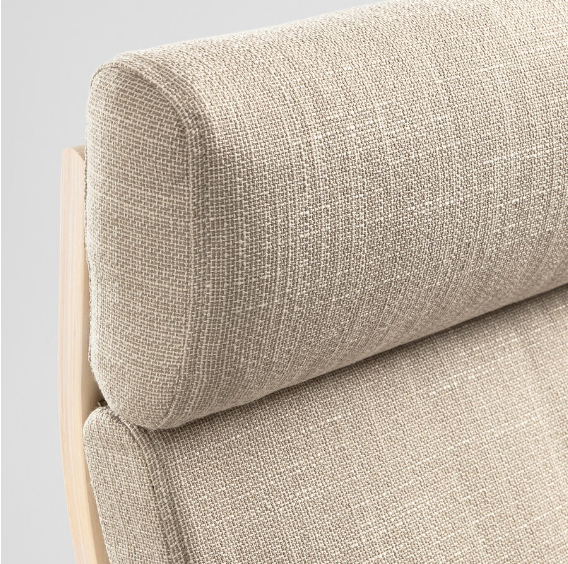 GHẾ BÀNH THƯ GIÃN POÄNG IKEA - VENEER BẠCH DƯƠNG / BE