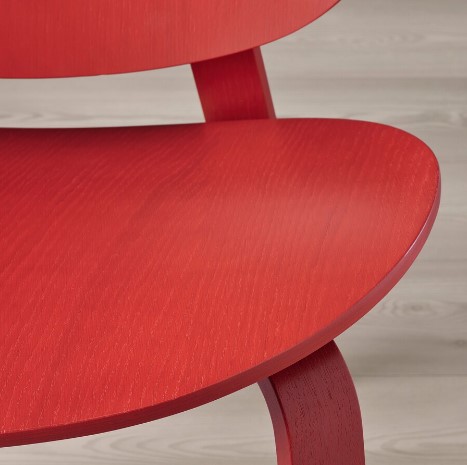 GHẾ BÀNH THƯ GIÃN FROSET IKEA -  ĐỎ
