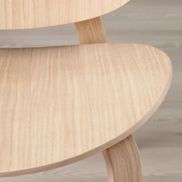 GHẾ BÀNH THƯ GIÃN FROSET IKEA -  SỒI TRẮNG