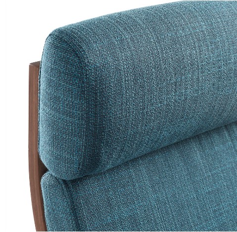 GHẾ BÀNH THƯ GIÃN POÄNG IKEA - NÂU / XANH ĐẬM