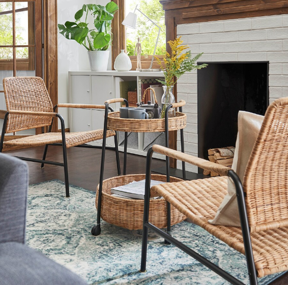 GHẾ BÀNH MÂY ULRIKSBERG IKEA