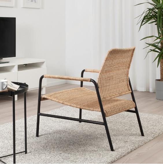 GHẾ BÀNH MÂY ULRIKSBERG IKEA