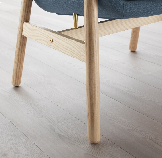 GHẾ BÀNH VEDBO IKEA - XÁM XANH