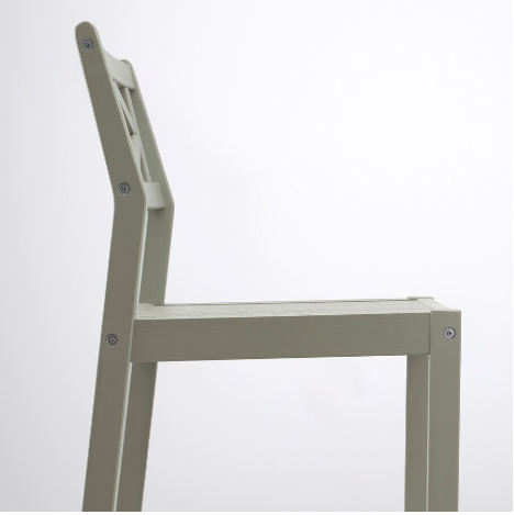GHẾ QUẦY BAR NGOÀI TRỜI BONDHOLMEN IKEA - XÁM
