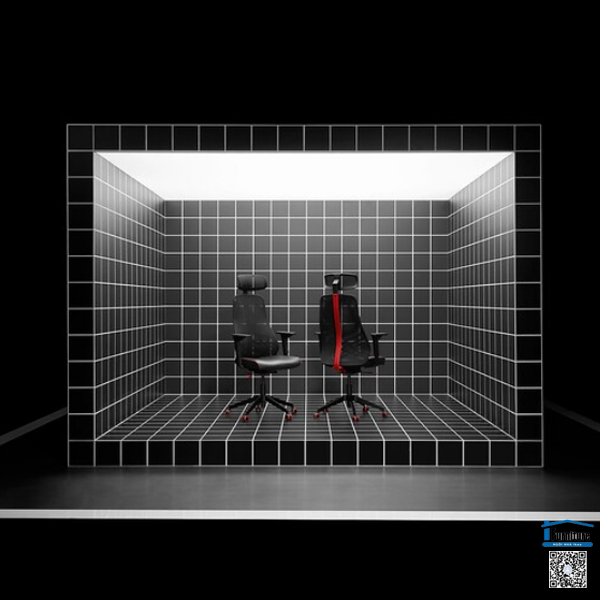 GHẾ CHƠI GAME MATCHSPEL IKEA - Màu đen